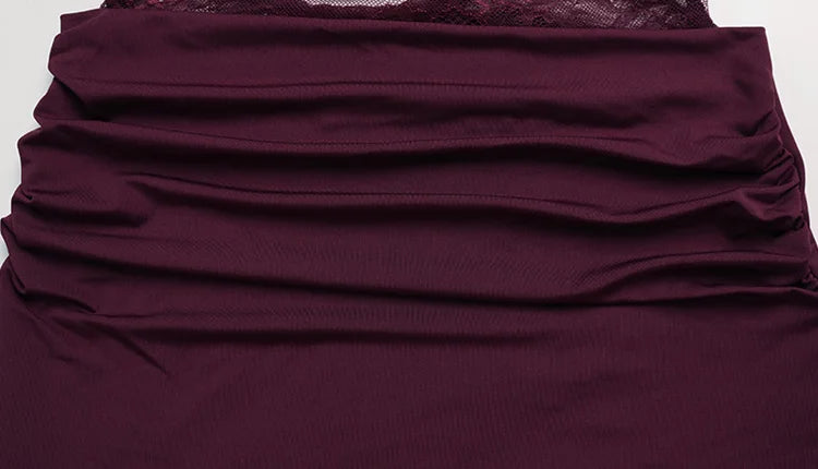 CNYISHE Lace Patchwork Backless O Neck Women Dresses Fashion Sheer Long Sleeve Sheath Outfits Hollow Out Female Hip Wrap Bodycon